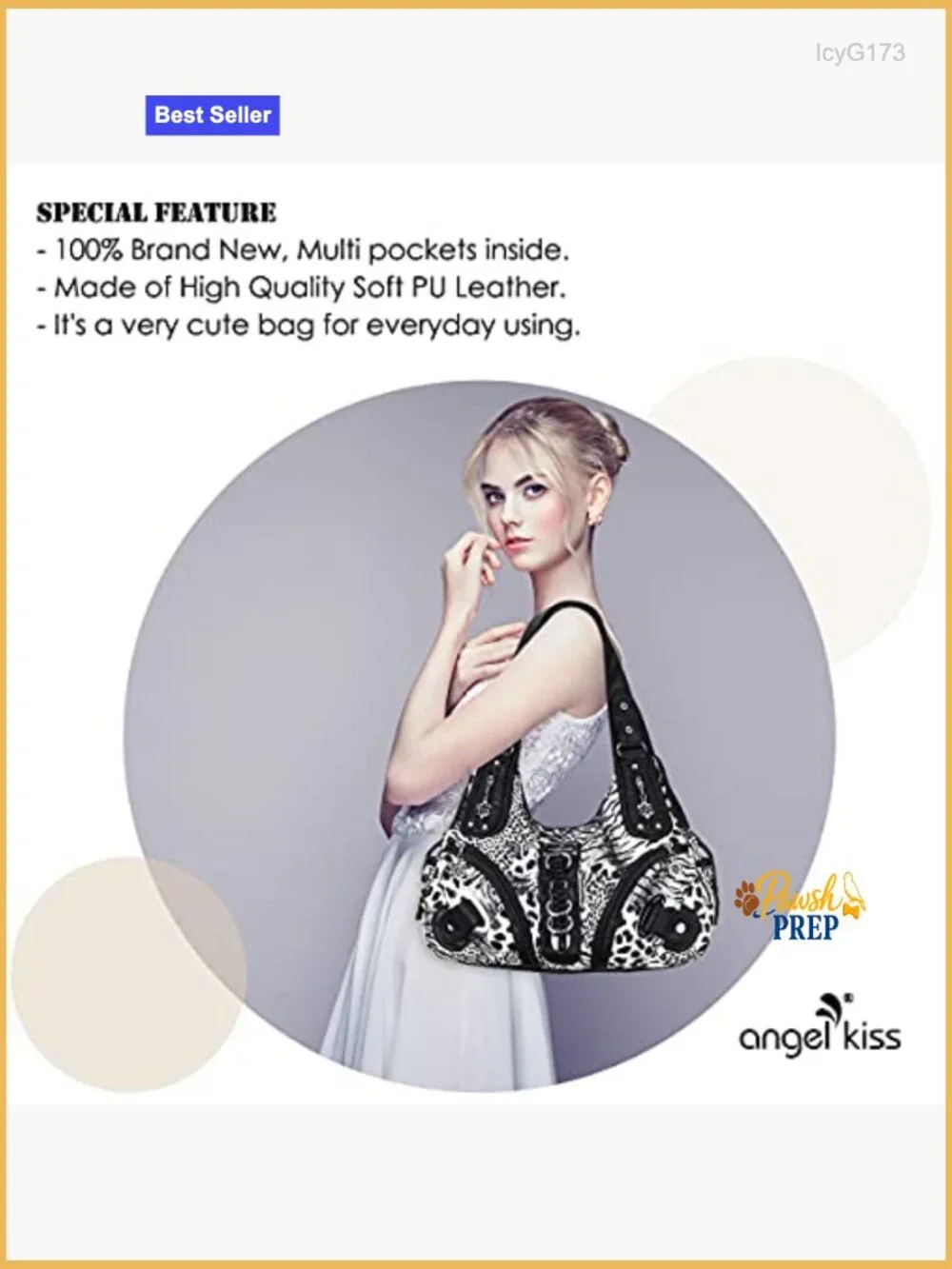 Large Hobo Shoulder Bag with Tassel Washed PU Leather Satchel
